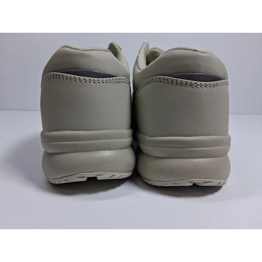 New Propet Tour Walker Strap Women’s Size 7 M Beige Leather Walking Shoes WA2093
